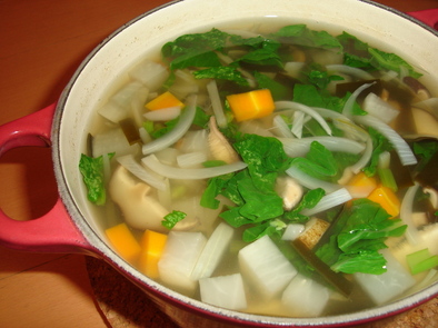 体すっきり！野菜スープ☆の写真
