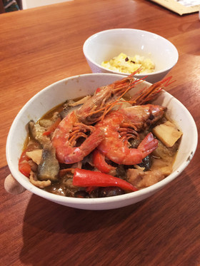 具沢山グリーンカレー