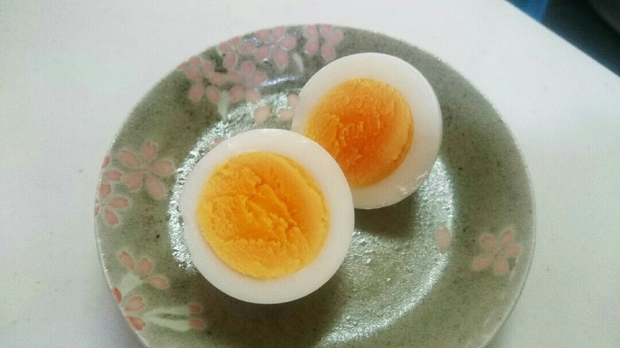 白身プルプル♪ゆで卵ならぬ蒸し卵の画像