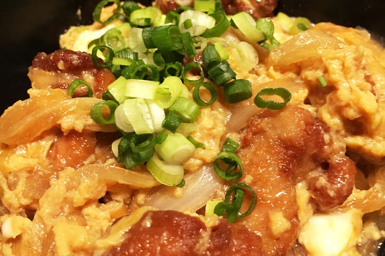 簡単 手抜き 唐揚げのカツ煮 レシピ 作り方 By かおちゃーん クックパッド