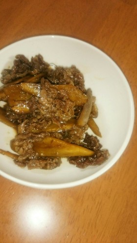 ☆簡単♪牛ゴボウ。お弁当に♪つくりおき☆