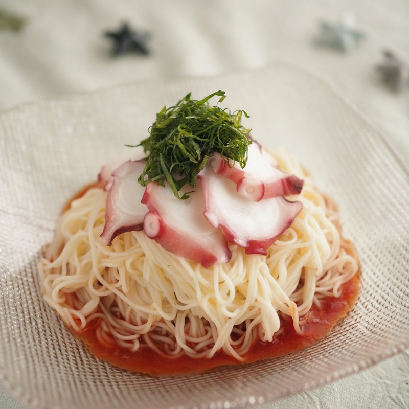 みんなが作ってる トマトジュースそうめんのレシピ クックパッド 簡単おいしいみんなのレシピが358万品