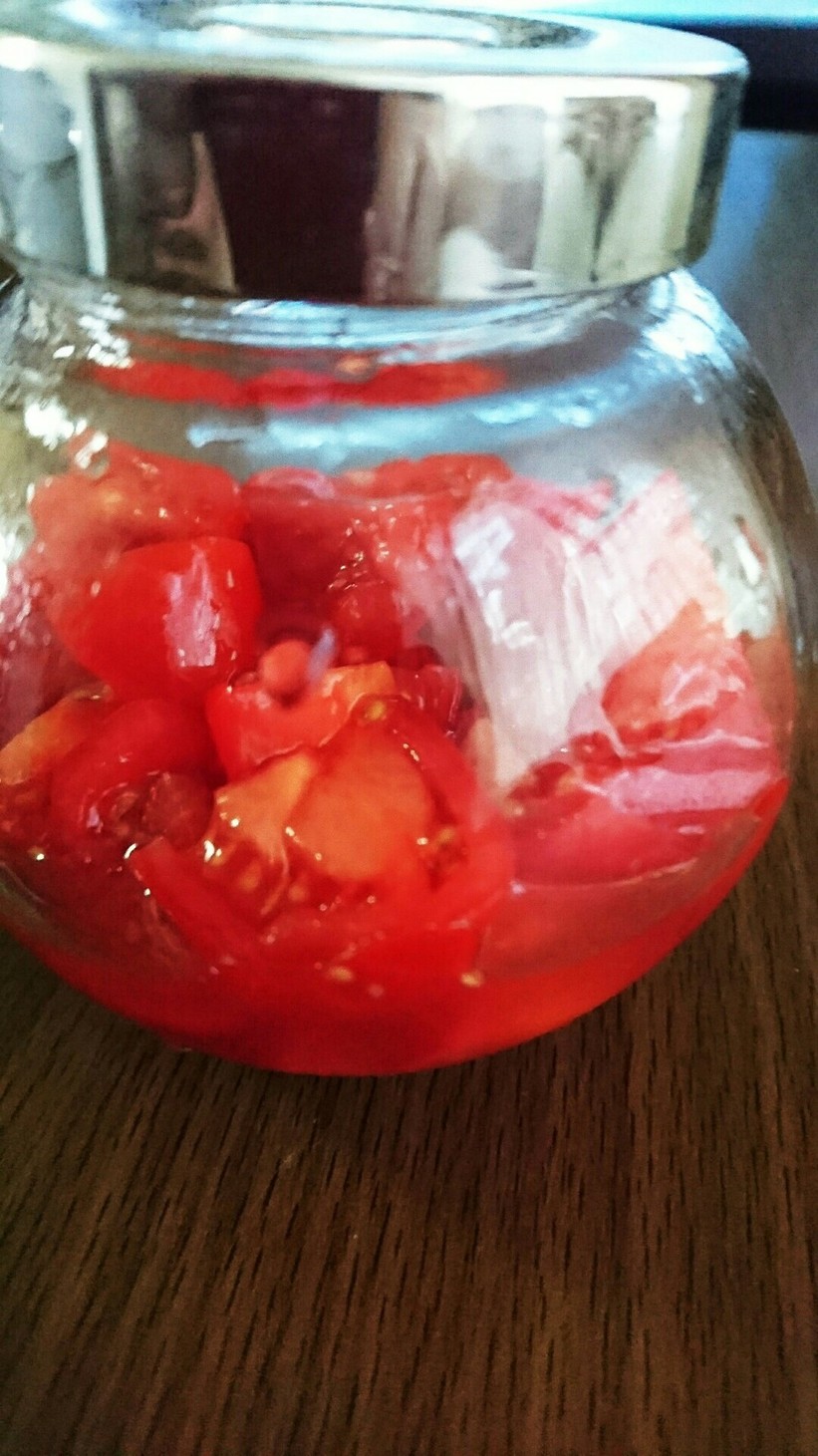 保存酢トマト の画像