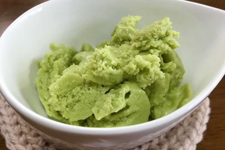 アボカドアイスクリーム レシピ 作り方 By クックk42ipl クックパッド