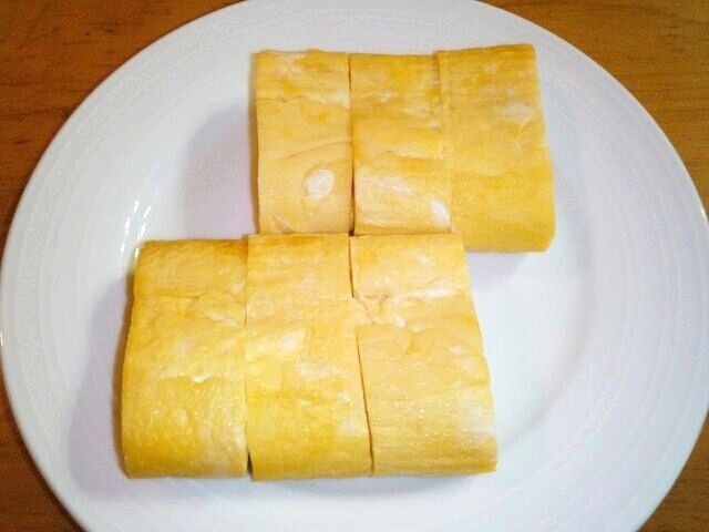 チーズの出汁巻き玉子の画像