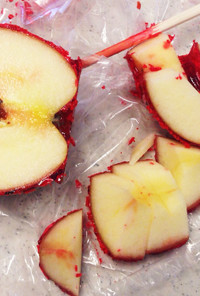 簡単♡りんご飴が食べやすくなる方法！