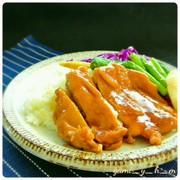 レンジで5分! 照り焼きチキン♪の写真