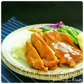 レンジで5分! 照り焼きチキン♪