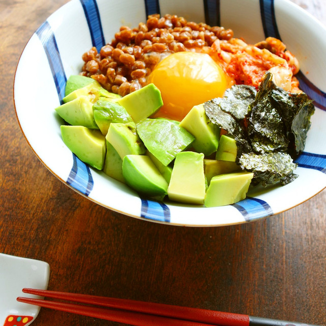 アボカドキムチ納豆丼 レシピ 作り方 By Y ｓ クックパッド