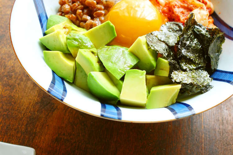 アボカドキムチ納豆丼 レシピ 作り方 By Y ｓ クックパッド