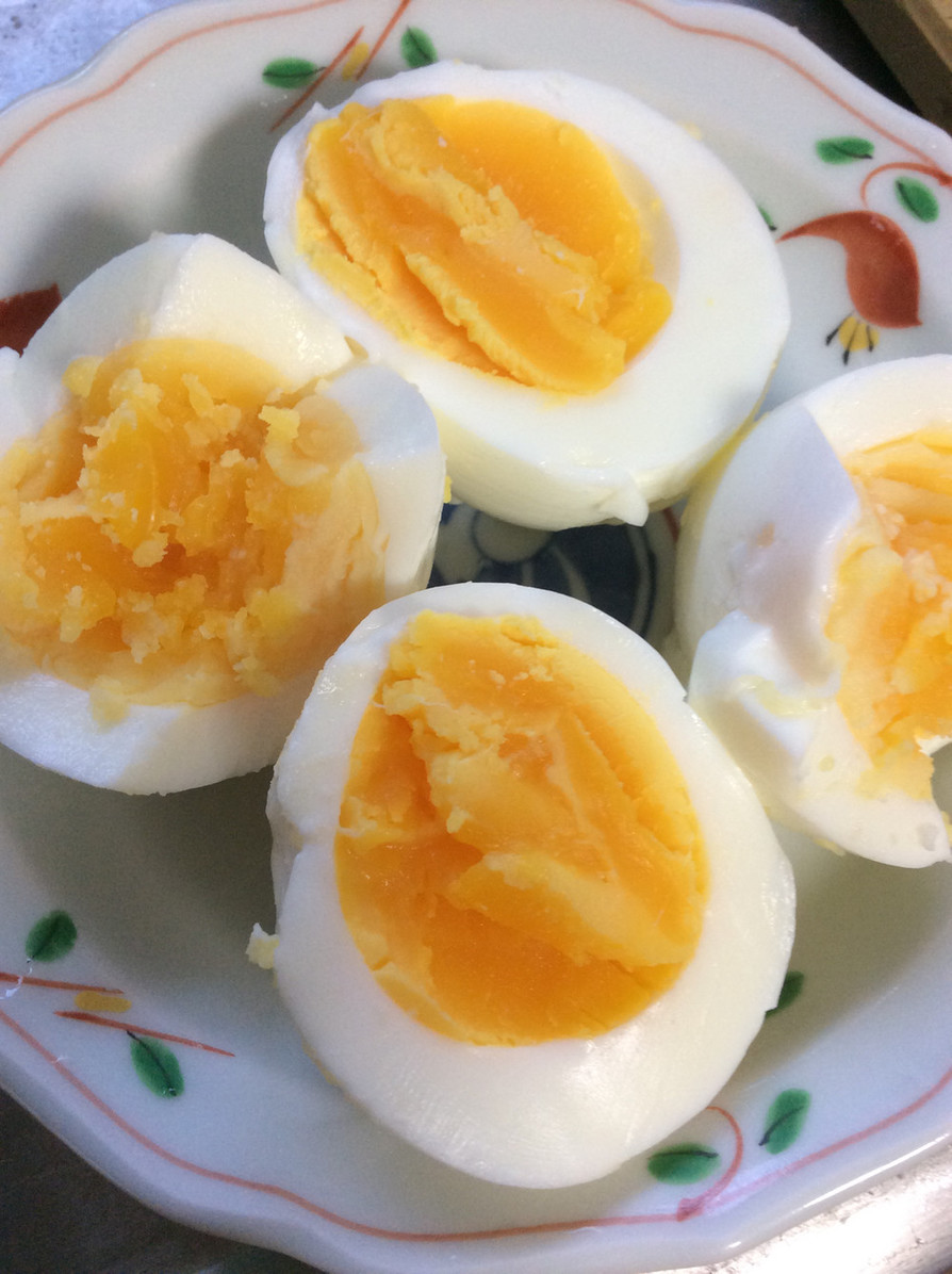 簡単ムキムキゆで卵の作り方の画像