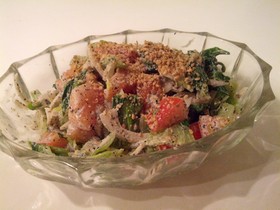 ごまたっぷりチンゲン菜のサラダ