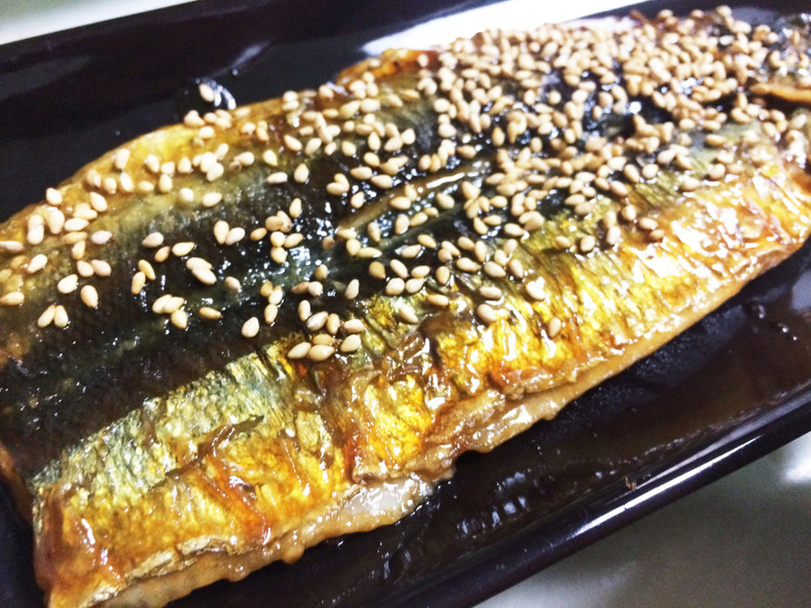 定番※秋刀魚の蒲焼きの画像