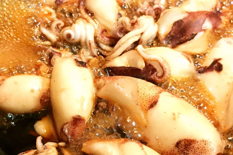 簡単 柔らかくて うまい ひいかの煮付け レシピ 作り方 By こけちん クックパッド 簡単おいしいみんなのレシピが362万品