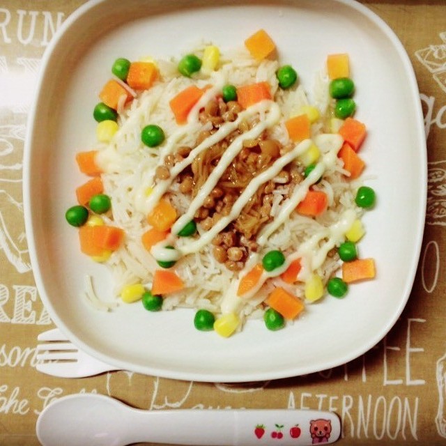 1歳からのꉂ超簡単すぎるネバネバそうめん レシピ 作り方 By Chirin C クックパッド 簡単おいしいみんなのレシピが360万品