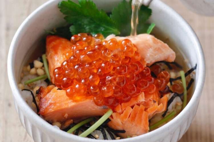 鮭といくらのだし茶漬け レシピ 作り方 By 栄養士のれしぴ クックパッド 簡単おいしいみんなのレシピが353万品