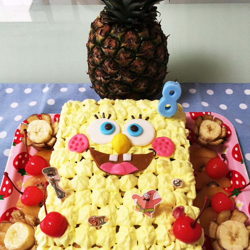 みんなの スポンジボブ ケーキ レシピが品 クックパッド