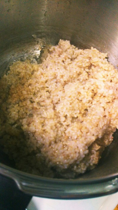 タカキビ玄米ご飯の写真