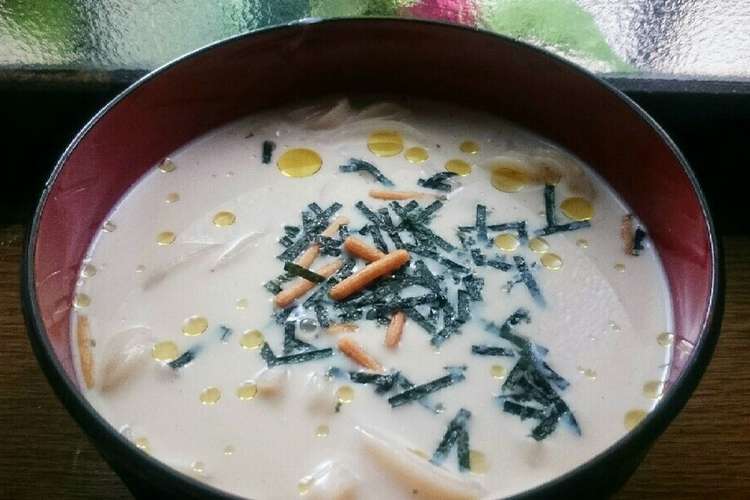 今ちゃんの実は Soyダシうどん レシピ 作り方 By ゆかぞう クックパッド