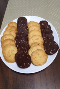 クルミクッキー＆ココアアーモンドクッキー