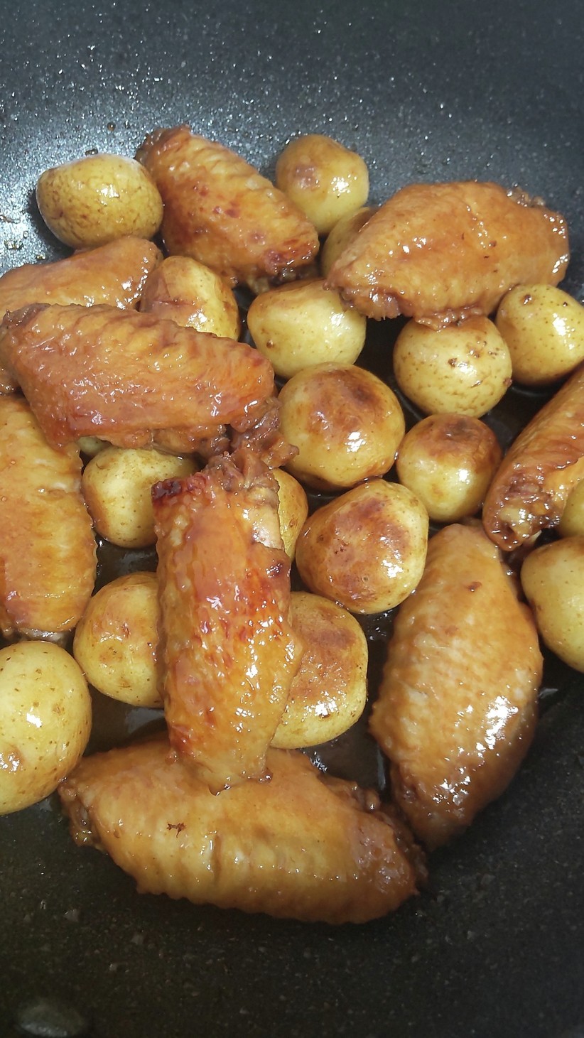 鶏肉の甘酢煮込み＊酢豚風さっぱり煮物の画像