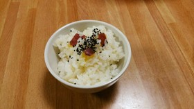 超簡単!炊飯器でホクホクさつまいもご飯