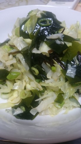 簡単すぎるっPart2♥キャベツおつまみ