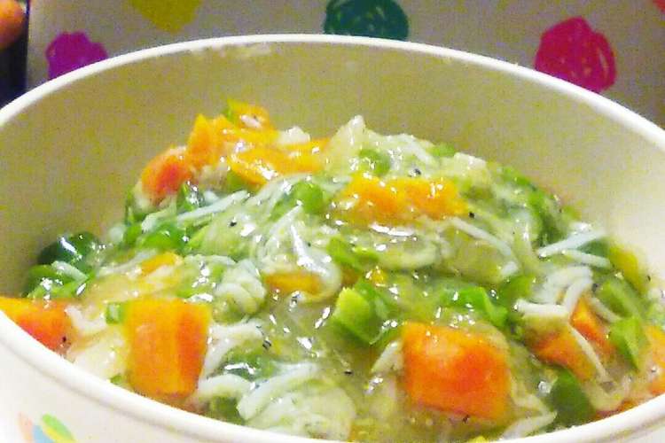 離乳食後期 野菜としらすのあんかけ丼 レシピ 作り方 By Mmy2713 クックパッド 簡単おいしいみんなのレシピが376万品