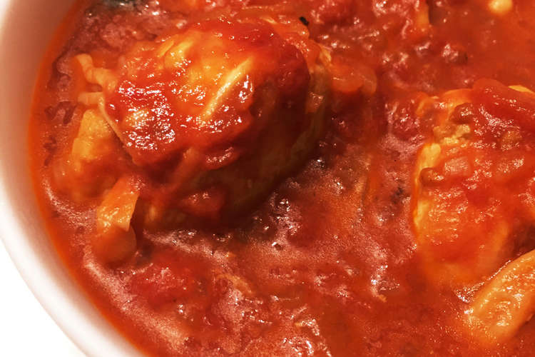 お肉ホロホロ 鶏肉ときのこのトマト煮 レシピ 作り方 By 野々村おまめ クックパッド 簡単おいしいみんなのレシピが360万品