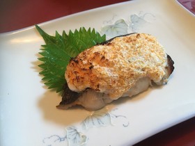 白身魚のあけぼの焼き