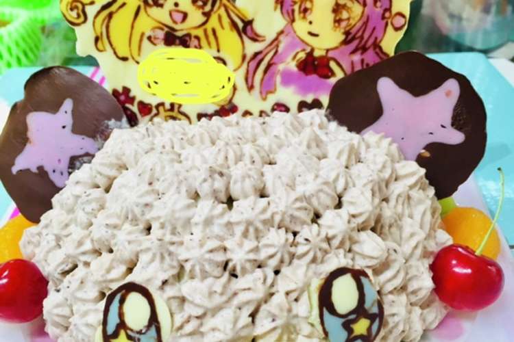 Hmde プリキュアとモフルンのケーキ レシピ 作り方 By Pu Mama クックパッド 簡単おいしいみんなのレシピが359万品