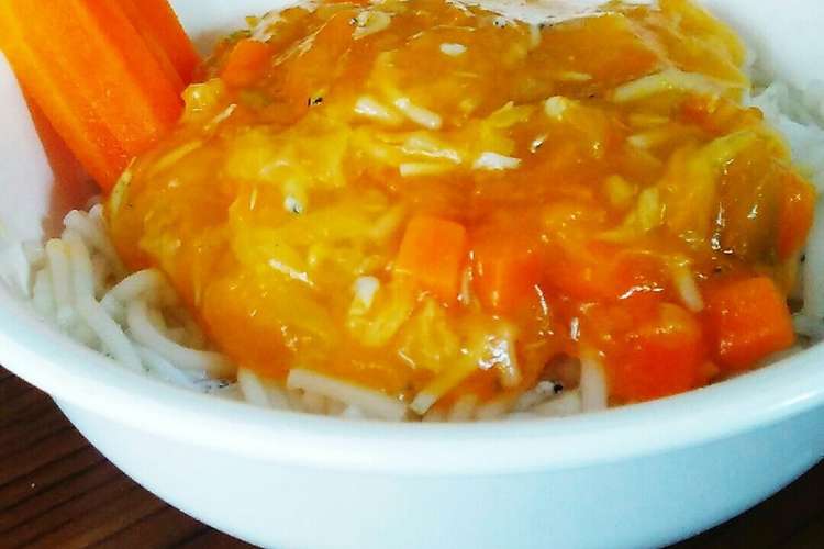 離乳食後期 あんかけそうめん レシピ 作り方 By Mmy2713 クックパッド