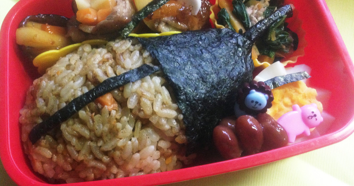 ムシキング ヘラクレスオオカブト弁当 レシピ 作り方 By Azuazn クックパッド 簡単おいしいみんなのレシピが371万品
