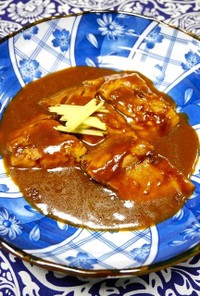 簡単！サバのカレー煮(サバの味噌煮風)