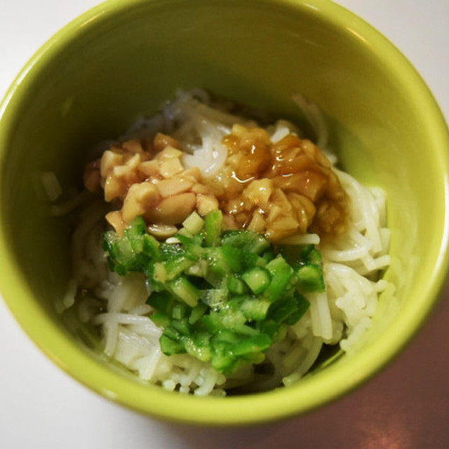 ネバネバそうめん 離乳食 レシピ 作り方 By ひさみんももち クックパッド 簡単おいしいみんなのレシピが358万品