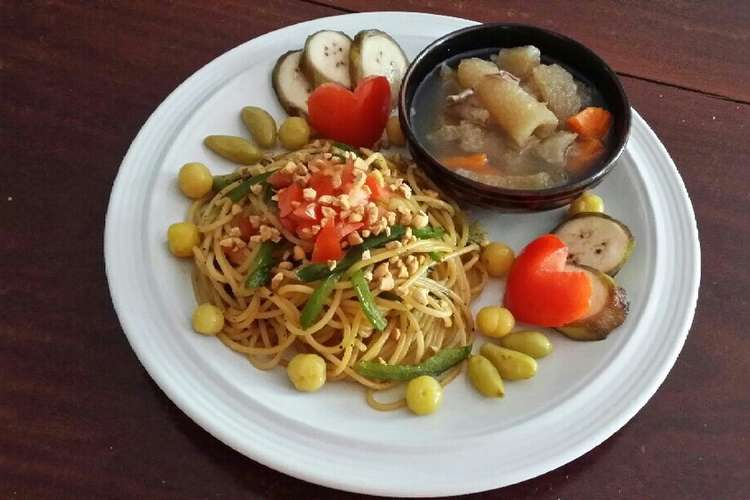 乾燥納豆パスタのワンプレートランチ レシピ 作り方 By そらぞう クックパッド 簡単おいしいみんなのレシピが360万品