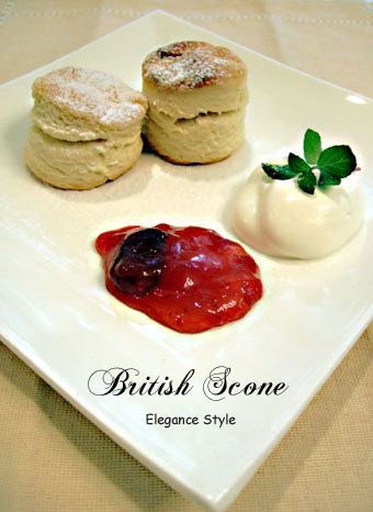 基本のブリティッシュスコーンのレシピ
