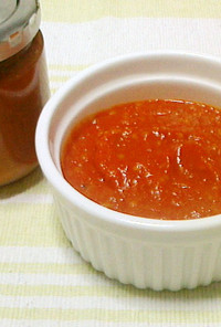 ミニトマトの自家製ソース