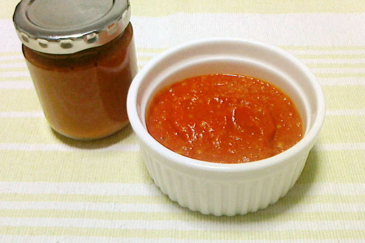 ミニトマトの自家製ソース レシピ 作り方 By 陽だまり茶屋 クックパッド 簡単おいしいみんなのレシピが357万品