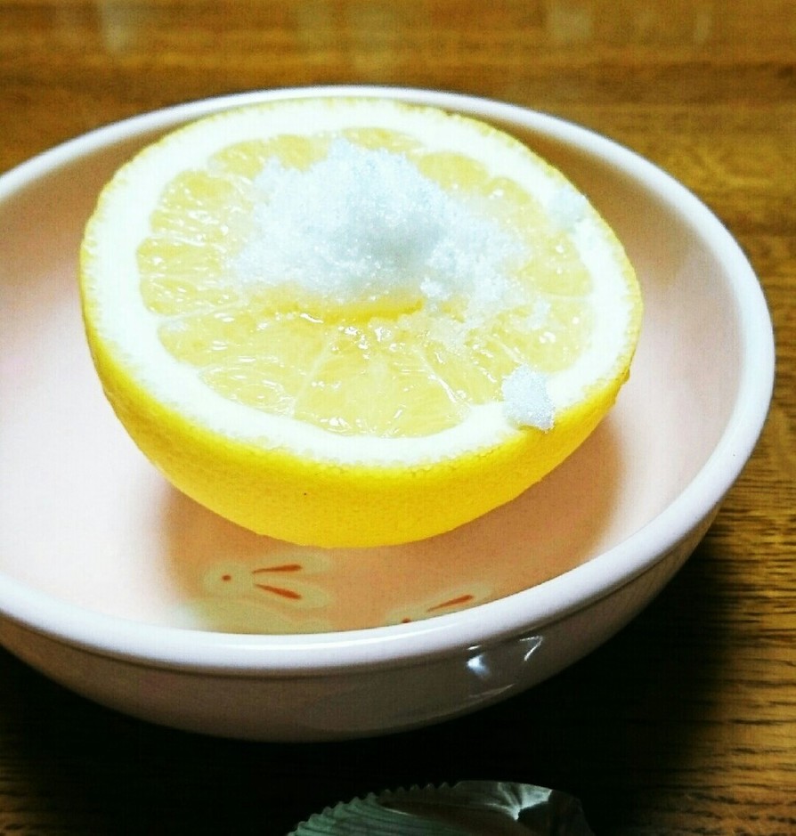 簡単グレープフルーツの砂糖のせの画像