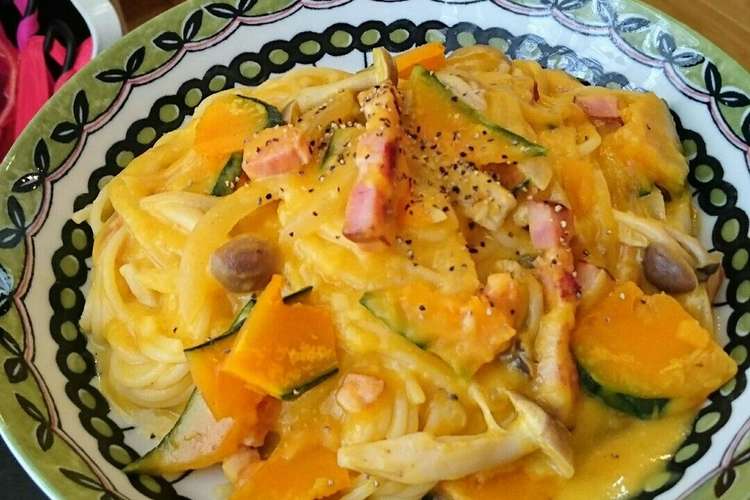 かぼちゃポタージュスープ リメイクパスタ レシピ 作り方 By ちっちにゃん クックパッド 簡単おいしいみんなのレシピが373万品