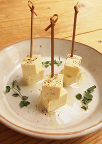豆腐 de ヘルシーチーズ風味