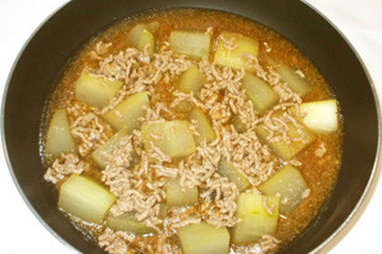 冬瓜の煮物 とうがん あんかけ 豚ひき肉 レシピ 作り方 By 漢方薬のタカキ大林店 クックパッド 簡単おいしいみんなのレシピが352万品