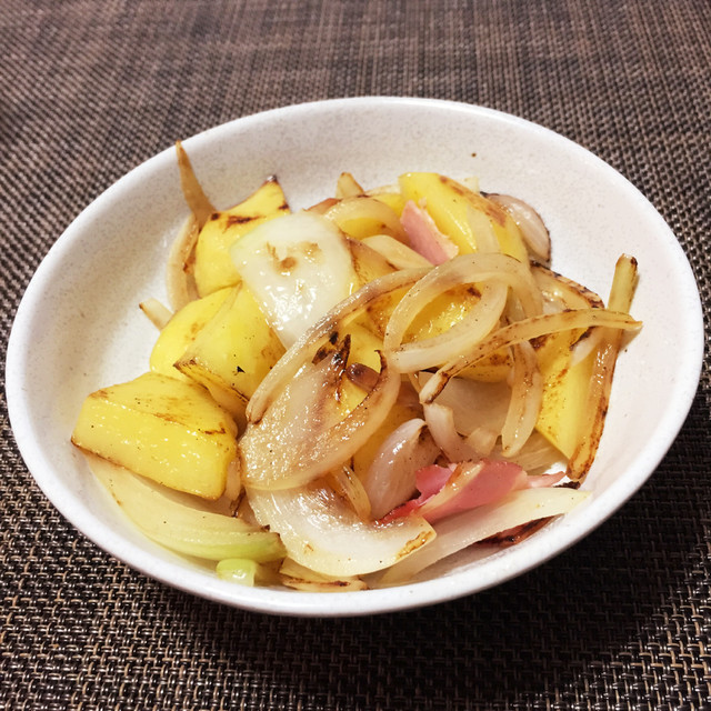 じゃがいもとベーコンのオリーブオイル炒めのレシピ 作り方 レシピ大百科 レシピ 料理 味の素パーク じゃがいもやベーコンを使った料理