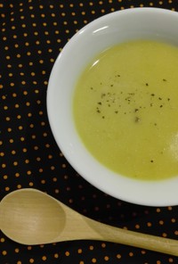 オリーブオイルでカボチャのスープ