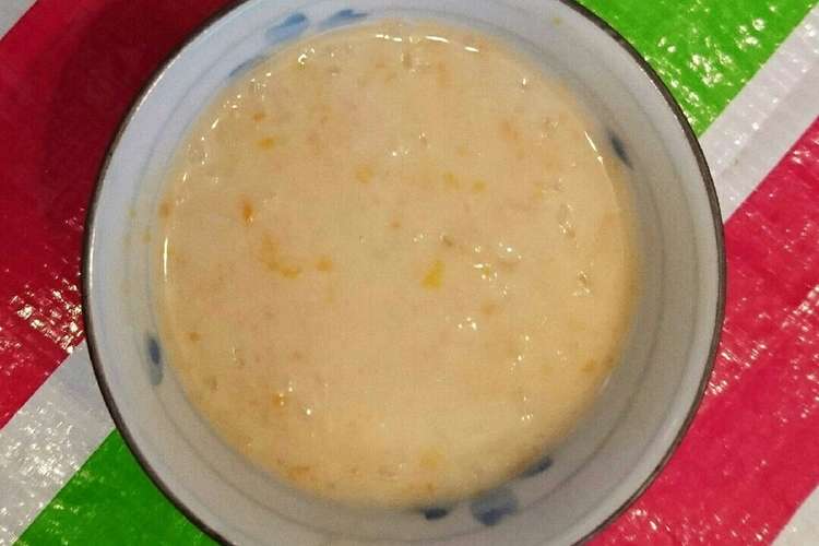 7ヶ月の離乳食 鮭のミルクリゾット レシピ 作り方 By クッキング一年生 クックパッド 簡単おいしいみんなのレシピが359万品
