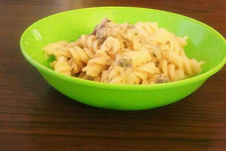 離乳食後期 牛肉の豆乳クリームパスタ レシピ 作り方 By Mmy2713 クックパッド 簡単おいしいみんなのレシピが376万品