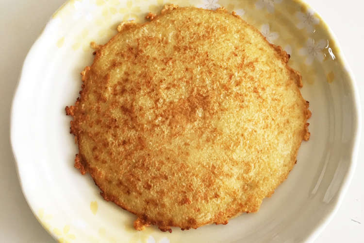 モチモチ カリなじゃがいもパンケーキ レシピ 作り方 By Momonoe3 クックパッド 簡単おいしいみんなのレシピが365万品
