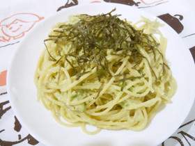 アボカドとツナの牛乳クリームパスタ