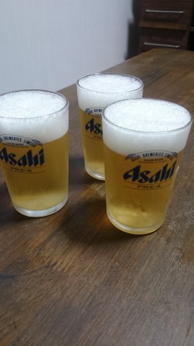 お酒の飲めない子供用(笑)ビールゼリー♪